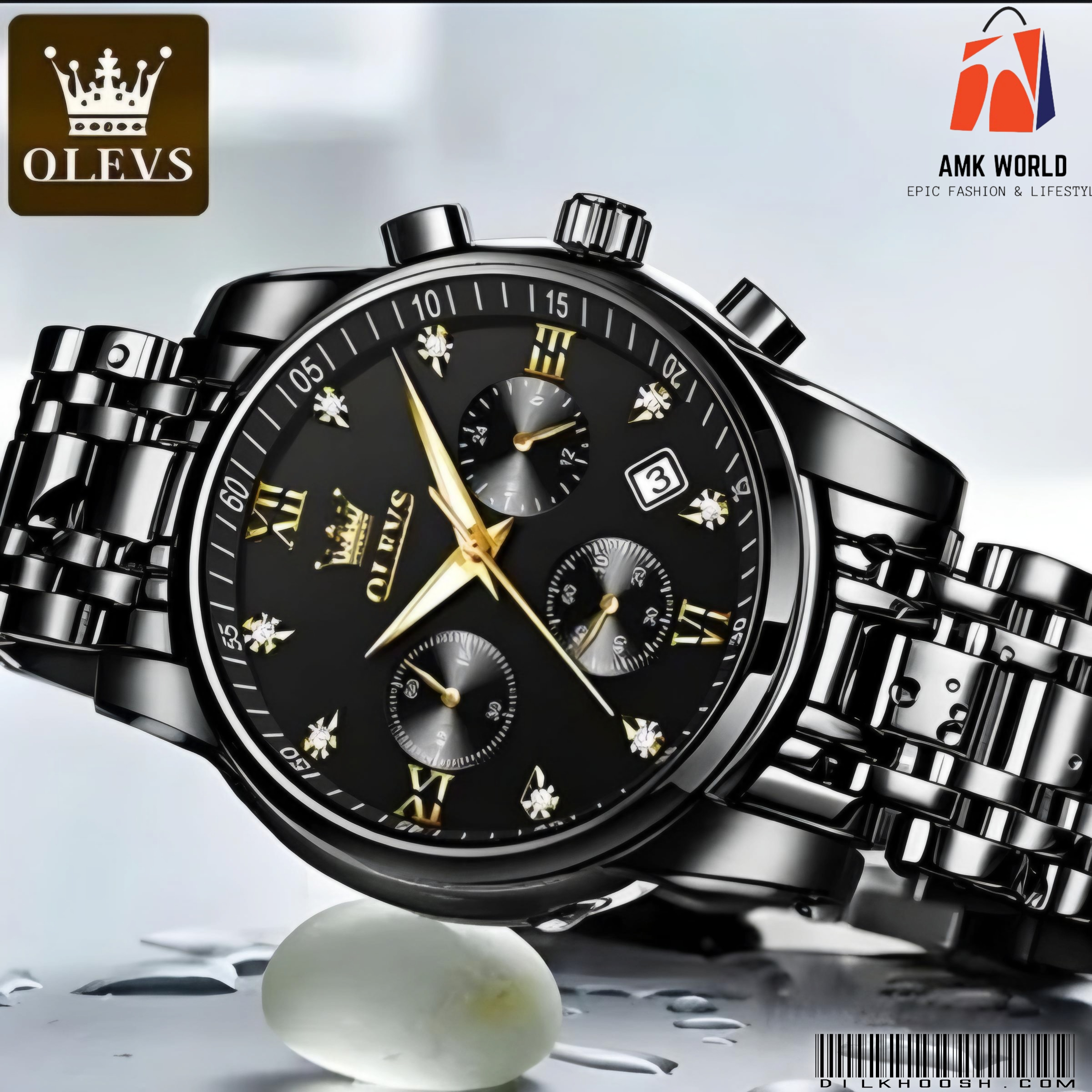 OLEVS 2858 Men Quartz W...