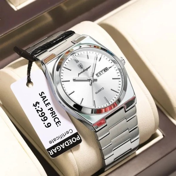 POEDAGAR 930 White dial