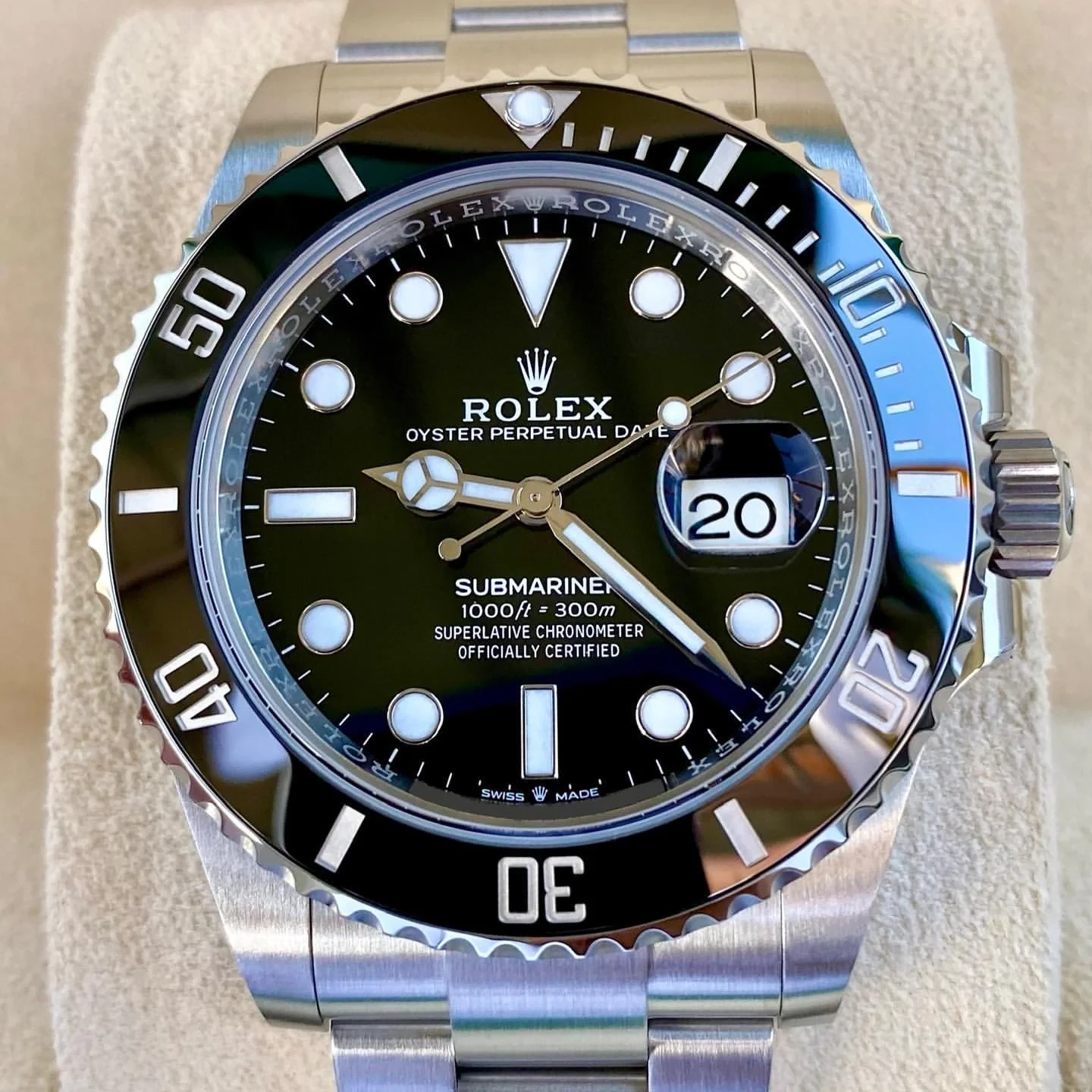 Black Rolex Submarine w...